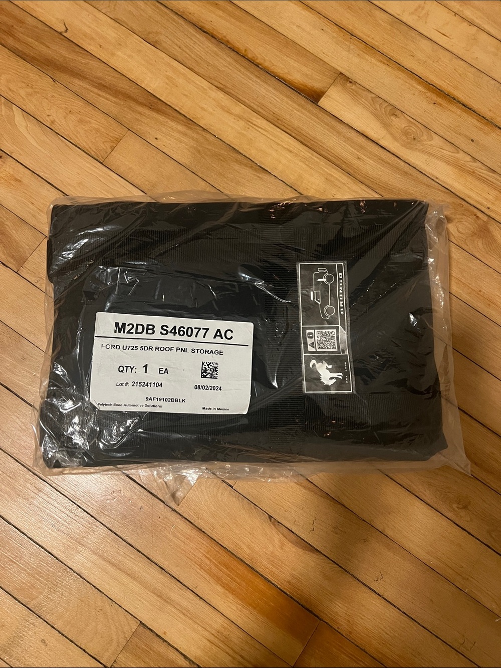 Ford Bronco 4 Door Roof Panel Storage Bag Genuine New